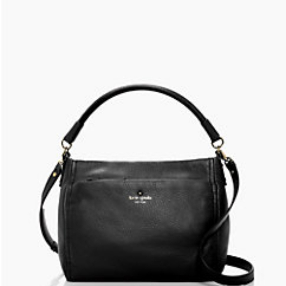 Kate Spade/ Cobble Hill Little Curtis Black Leather Purse